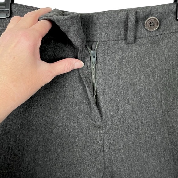 Talbots Signature Boot Grey Career Trousers Size 8 - Picture 9 of 15